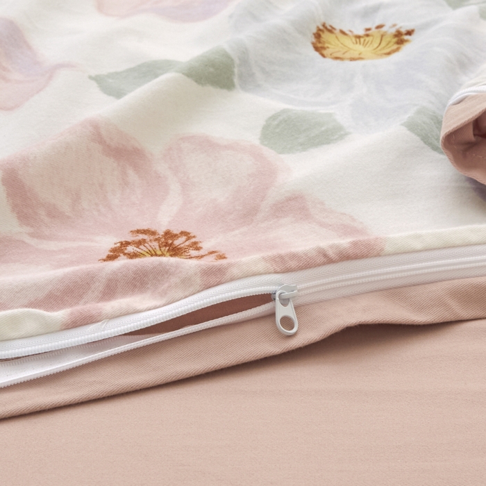 91家纺网 家纺一手货源 找家纺 柠馨 2024新款基础款全棉磨毛纯色四件套 阿黛尔