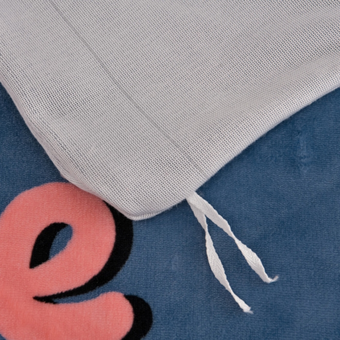 91家纺网 家纺一手货源 找家纺 雨洋2025新款加厚保暖8.5斤牛奶绒金貂婴儿绒四件套 小海豚