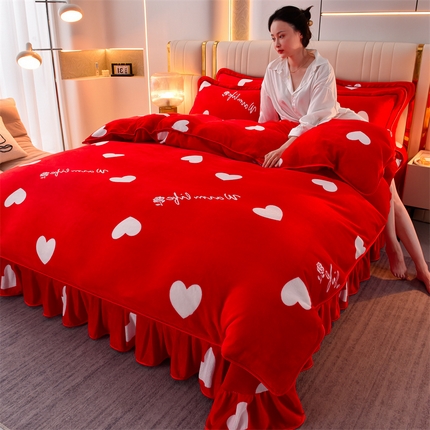 91家纺网 家纺一手货源 找家纺 （总）天之澜家纺 2025爆款高品类牛奶绒印花四件套