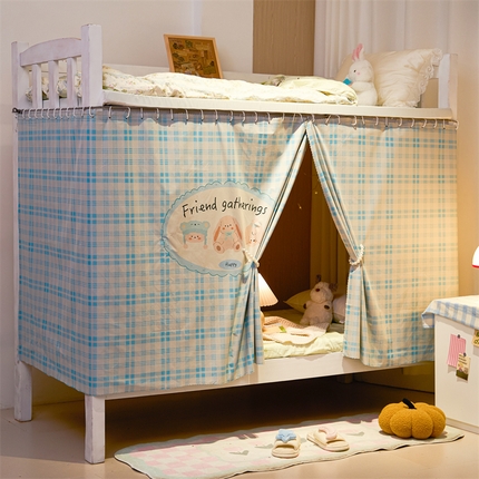 91家纺网 家纺一手货源 找家纺 （总）卓尔居 2025新款学生宿舍非一体式遮光床帘