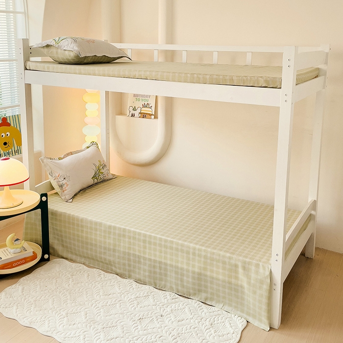 91家纺网 家纺一手货源 找家纺 梦卓家纺 2025新款芦荟棉三件套四件套  宿舍图 花季