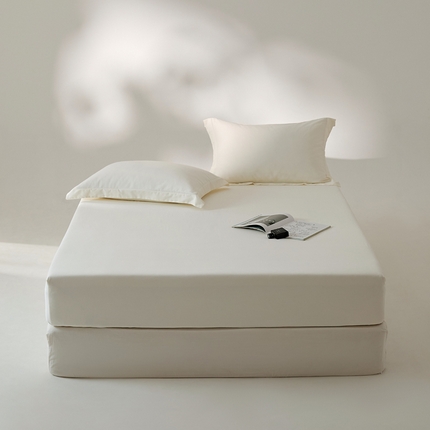 EH家居 2024新款秋冬全棉磨毛单品系列-单床笠 羽白