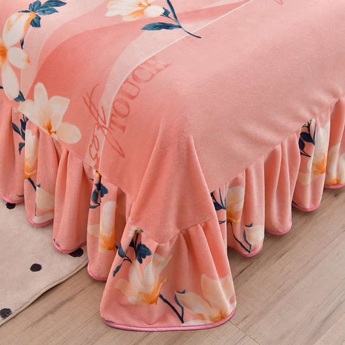 91家纺网 家纺一手货源 找家纺 绒品壹家家纺 2024新款5斤加厚金貂绒四件套 多姿多彩