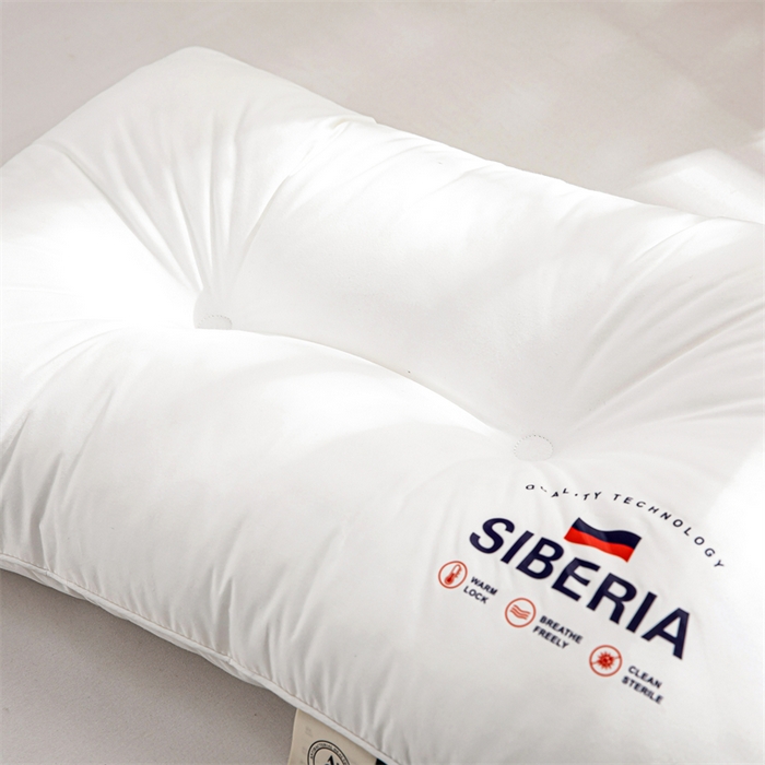 91家纺网 家纺一手货源 找家纺 佳尚枕芯 2025新款抖音热款全棉纯棉a类定形枕头枕芯国旗风格 白色-单边低枕