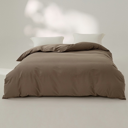 EH家居 2024新款秋冬全棉磨毛单品系列-单被套 高级咖