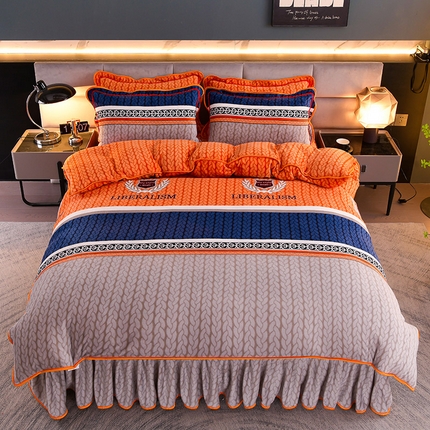 91家纺网 家纺一手货源 找家纺 （总）绒品壹家家纺 2024新款5斤加厚金貂绒四件套