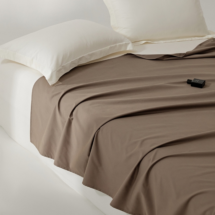 91家纺网 家纺一手货源 找家纺 EH家居 2024新款秋冬全棉磨毛单品系列-单床单 高级咖