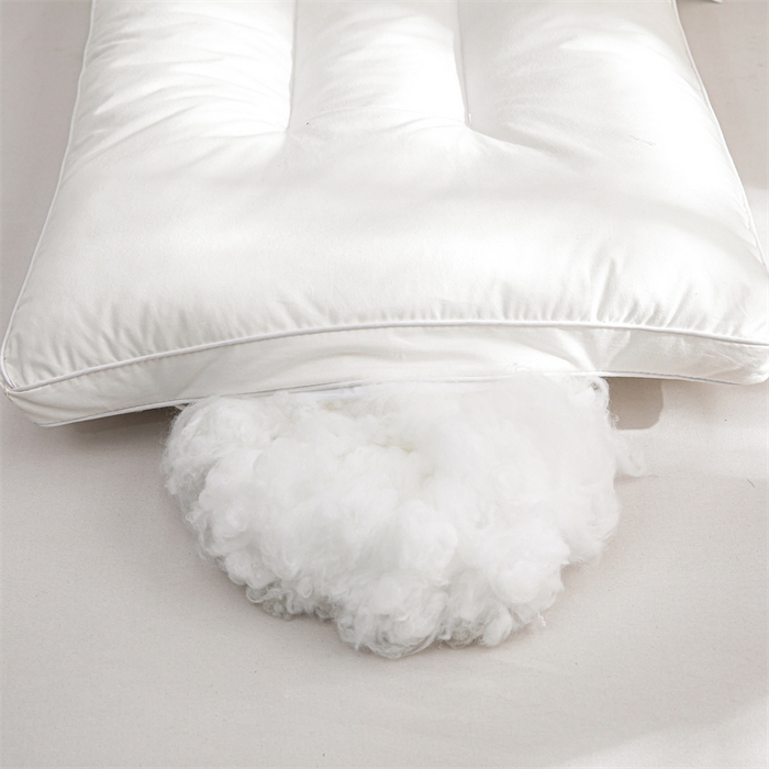 91家纺网 家纺一手货源 找家纺 佳尚枕芯 2025新款抖音热款全棉纯棉a类定形枕头枕芯国旗风格 白色-立体中枕