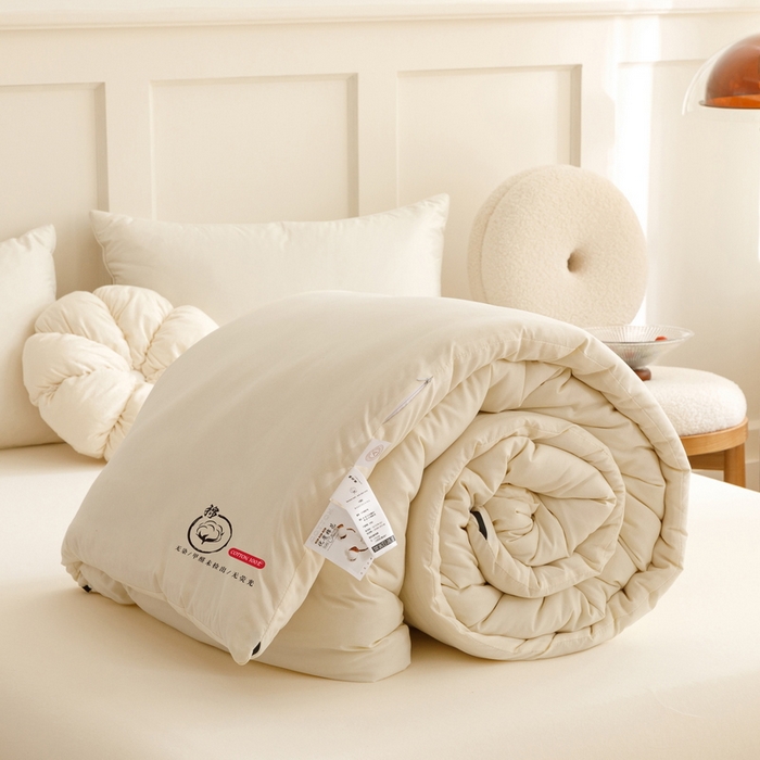 91家纺网 家纺一手货源 找家纺 （总）卡派 2024新款水洗棉全棉新疆棉花被子被芯