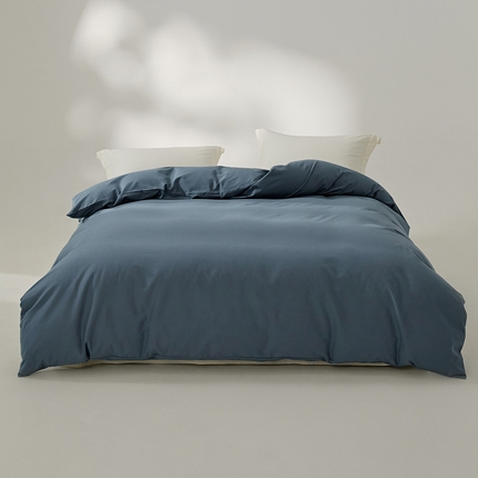 EH家居 2024新款秋冬全棉磨毛单品系列-单被套 南菲蓝