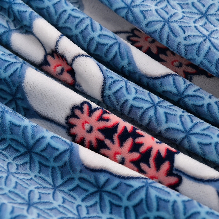 91家纺网 家纺一手货源 找家纺 绒品壹家家纺 2024新款5斤加厚金貂绒四件套 花都