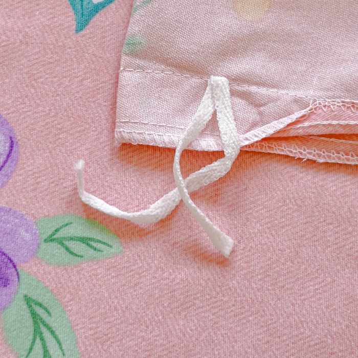 91家纺网 家纺一手货源 找家纺 U品汇 2024新品喷气生态加厚长绒棉纯棉全棉磨毛印花四件套小清新床单床笠直播 罗兰兔粉