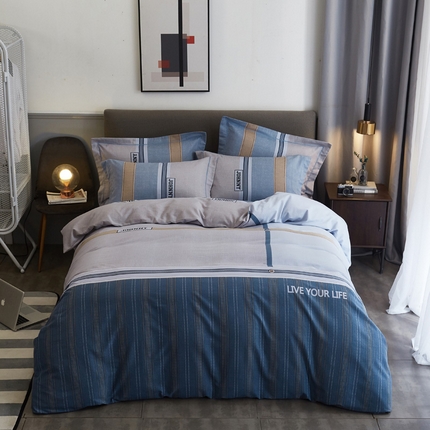 91家纺网 家纺一手货源 找家纺 （总）曼秀琳 2025秋冬新款全棉磨毛印花四件套