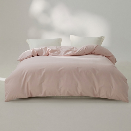 EH家居 2024新款秋冬全棉磨毛单品系列-单被套 莲粉色