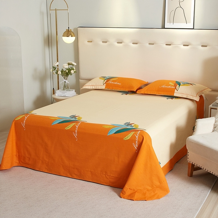 91家纺网 家纺一手货源 找家纺 格里芬家纺 2025新款全棉加厚大版磨毛纯棉磨毛四件套 金枝玉叶