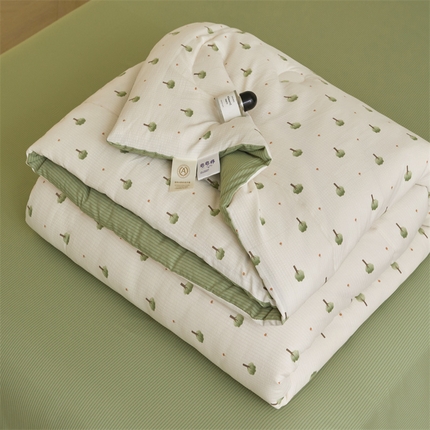 91家纺网 家纺一手货源 找家纺 （总）换种生活 2024新款A类泡泡棉羽丝绒印花冬被