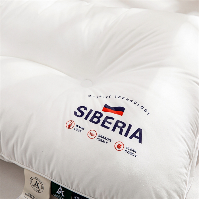 91家纺网 家纺一手货源 找家纺 佳尚枕芯 2025新款抖音热款全棉纯棉a类定形枕头枕芯国旗风格 白色-单边低枕