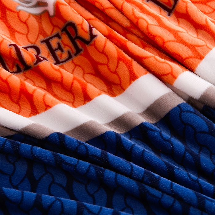 91家纺网 家纺一手货源 找家纺 绒品壹家家纺 2024新款5斤加厚金貂绒四件套 简约条格