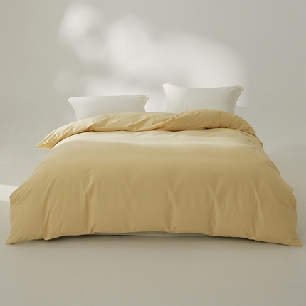 91家纺网 家纺一手货源 找家纺 EH家居 2024新款秋冬全棉磨毛单品系列-单被套 樱黄