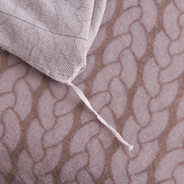 91家纺网 家纺一手货源 找家纺 绒品壹家家纺 2024新款5斤加厚金貂绒四件套 简约条格