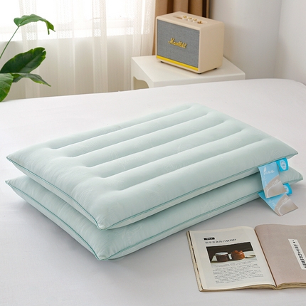 91家纺网 家纺一手货源 找家纺 （总）织布人 2024新款枕芯亲肤磨毛提花小仙丝低枕矮枕护颈椎助睡眠单人枕头