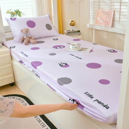 91家纺网 家纺一手货源 找家纺 （总）2024新款学生宿舍.13372印花单品床笠