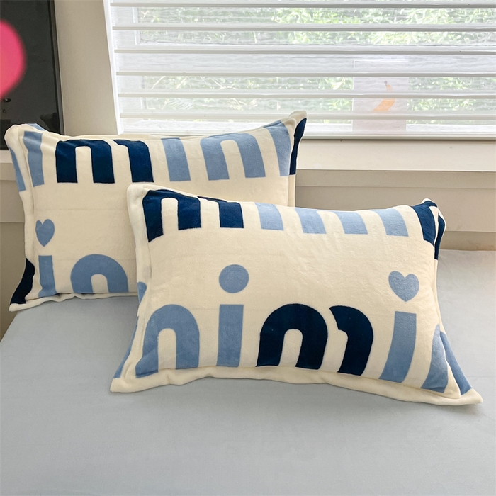 91家纺网 家纺一手货源 找家纺 启程家纺 2024新款A类秋冬INS风牛奶绒四件套 米妮2