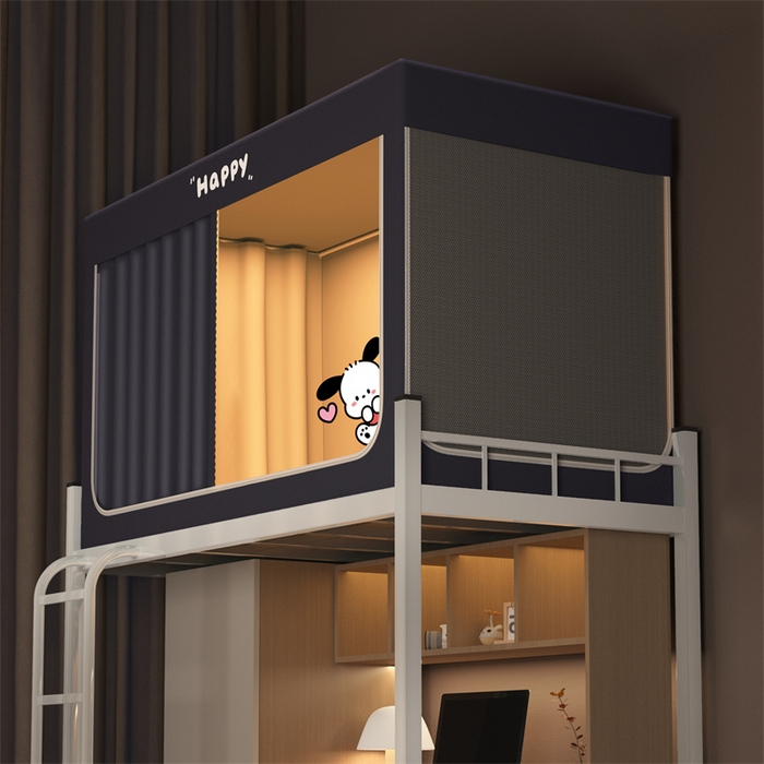 91家纺网 家纺一手货源 找家纺 （总）佳梦家纺 2024新款学生卡通烫画强遮光蚊帐