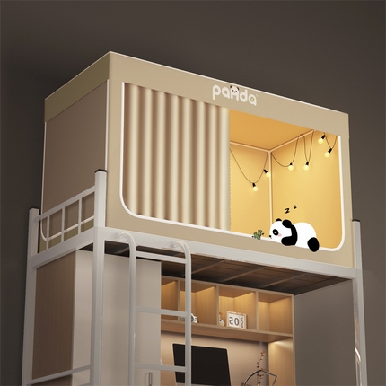 91家纺网 家纺一手货源 找家纺 （总）佳梦家纺 2024新款学生卡通烫画强遮光蚊帐