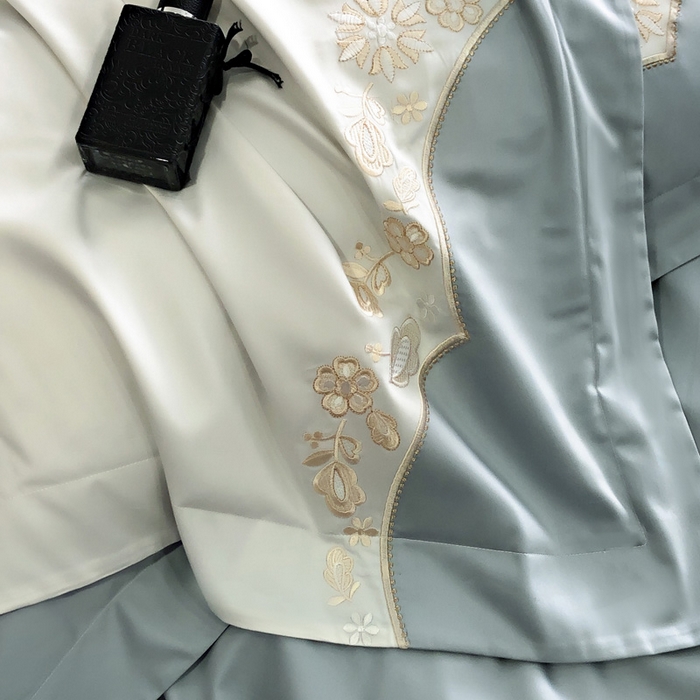 91家纺网 家纺一手货源 找家纺 （总）爱缦 2024新款100支澳棉四件套--花恋系列