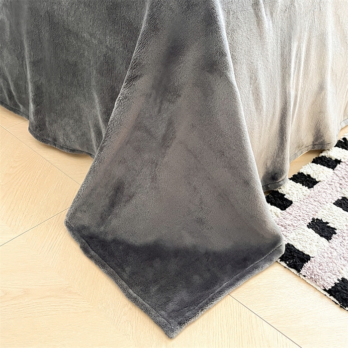 91家纺网 家纺一手货源 找家纺 启程家纺 2024新款A类秋冬INS风牛奶绒四件套 黑心