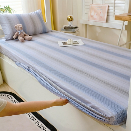 91家纺网 家纺一手货源 找家纺 （总）2024新款学生宿舍.13372印花单品床笠