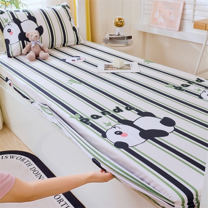 91家纺网 家纺一手货源 找家纺 （总）2024新款学生宿舍.13372印花单品床笠