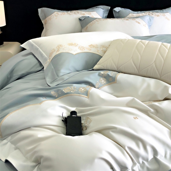 91家纺网 家纺一手货源 找家纺 （总）爱缦 2024新款100支澳棉四件套--花恋系列