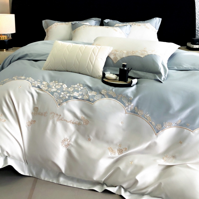 91家纺网 家纺一手货源 找家纺 （总）爱缦 2024新款100支澳棉四件套--花恋系列