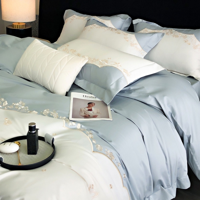 91家纺网 家纺一手货源 找家纺 （总）爱缦 2024新款100支澳棉四件套--花恋系列