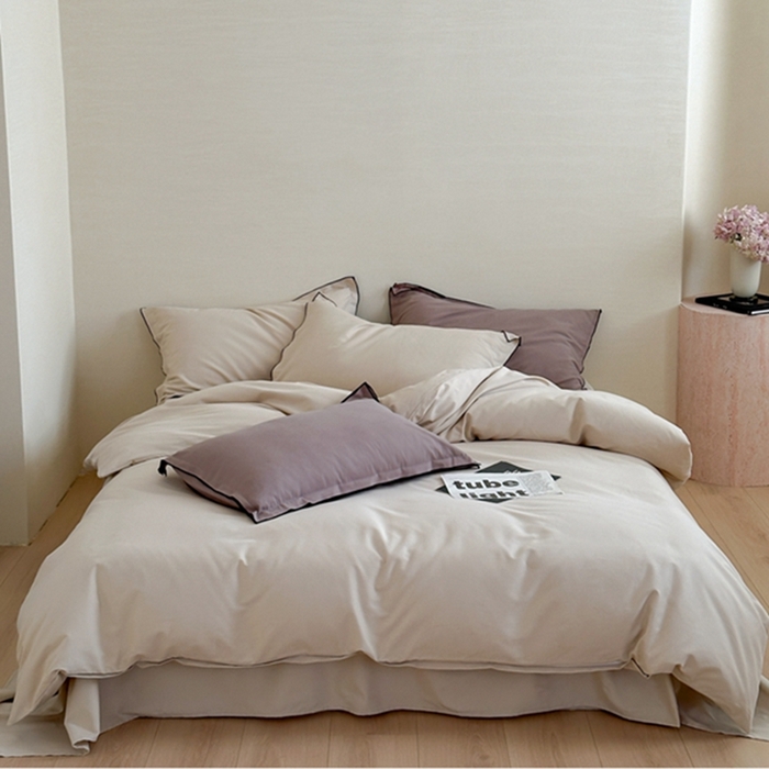 91家纺网 家纺一手货源 找家纺 （总）梦享生活家居 2024新款Ａ类50支全棉磨毛密拷边四件套系列