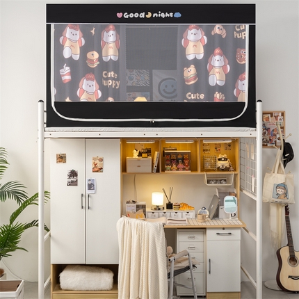 91家纺网 家纺一手货源 找家纺 （总）新太阳蚊帐 2025新款卡通学生遮光床帘