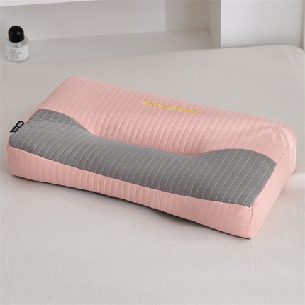 91家纺网 家纺一手货源 找家纺 （总）织布人 2024新款荞麦枕全棉砂洗立体分区荞麦枕颈椎枕纯植物草本枕头枕芯