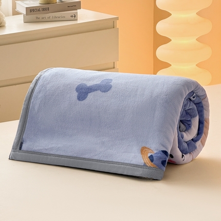 91家纺网 家纺一手货源 找家纺 （总）雅萱 2024新款牛奶绒盖毯子毛毯午睡毯保暖加厚