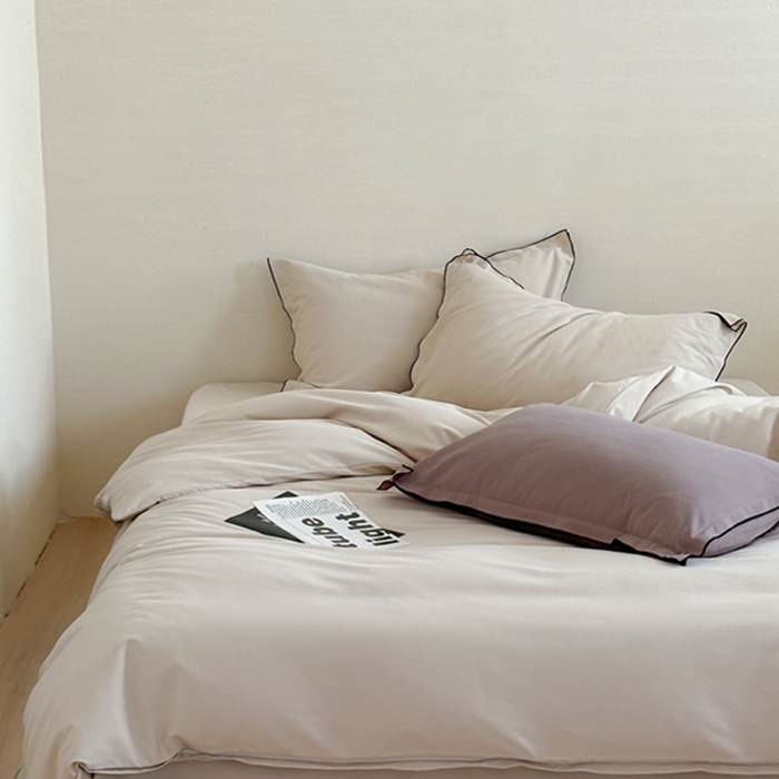 91家纺网 家纺一手货源 找家纺 （总）梦享生活家居 2024新款Ａ类50支全棉磨毛密拷边四件套系列