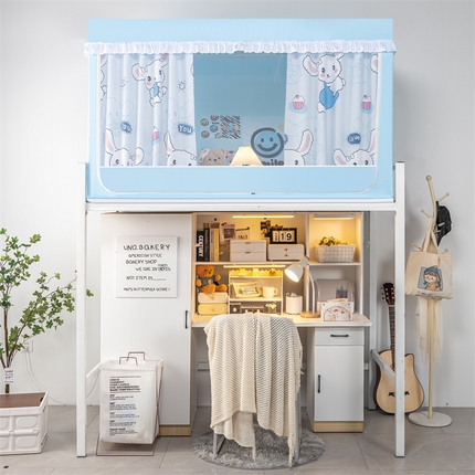 91家纺网 家纺一手货源 找家纺 （总）新太阳蚊帐 2025新款卡通学生遮光床帘