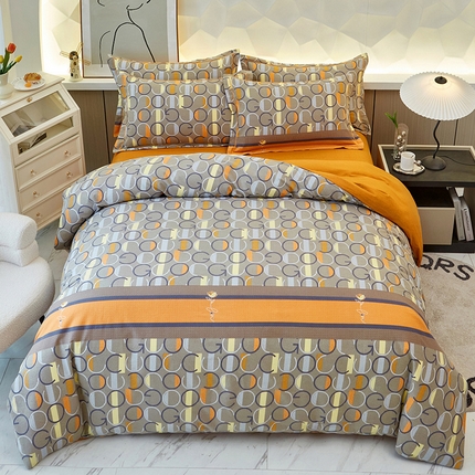 91家纺网 家纺一手货源 找家纺 （总）雲归梦 2025新款加厚全棉生态磨毛大版四件套