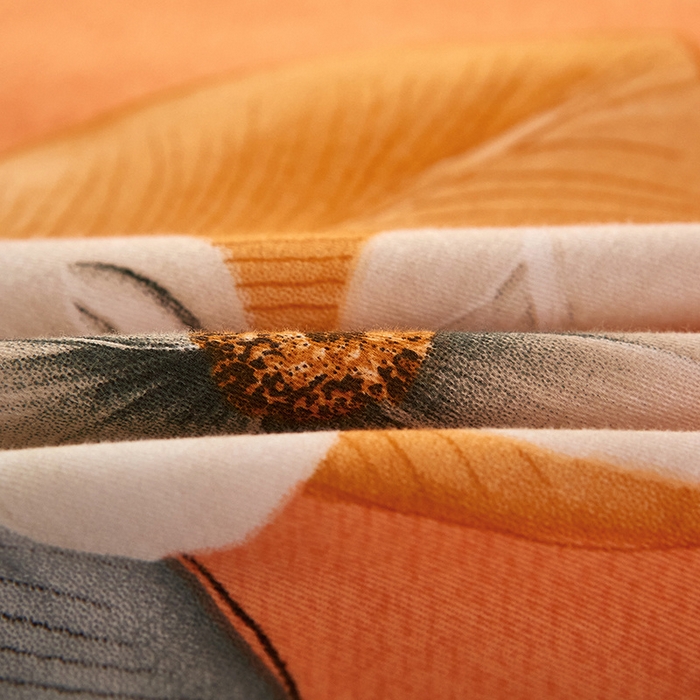 91家纺网 家纺一手货源 找家纺 雲归梦 2024新款加厚全棉生态磨毛大版四件套 花涧