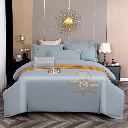 91家纺网 家纺一手货源 找家纺 （总）2026秋冬新品全棉磨毛刺绣120支四件套系列-罗拉之恋