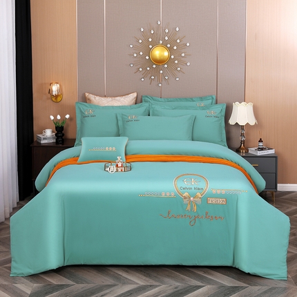 91家纺网 家纺一手货源 找家纺 （总）2026秋冬新品全棉磨毛刺绣120支四件套系列-罗拉之恋