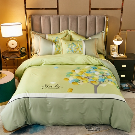 91家纺网 家纺一手货源 找家纺 （总）雲归梦 2025新款加厚全棉生态磨毛大版四件套