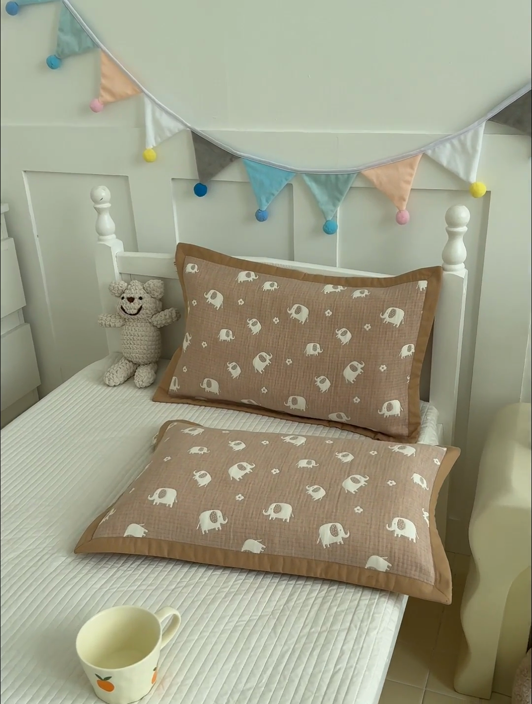 91家纺网 家纺一手货源 找家纺 （总）2024新品色织全棉三层纱布枕套儿童夹棉枕头套成人纯棉纱布枕巾直播