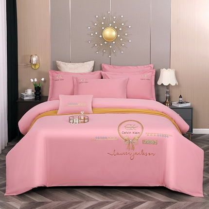 91家纺网 家纺一手货源 找家纺 （总）2026秋冬新品全棉磨毛刺绣120支四件套系列-罗拉之恋