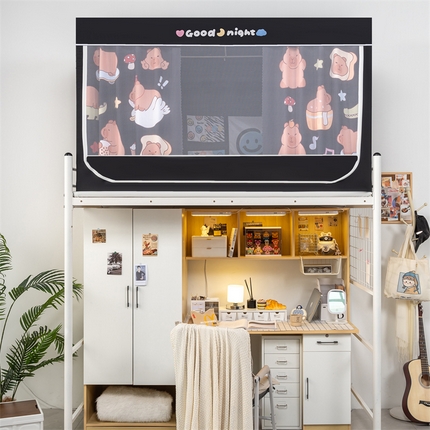 91家纺网 家纺一手货源 找家纺 （总）新太阳蚊帐 2025新款卡通学生遮光床帘